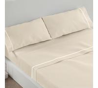BURRITO BLANCO, Set di Lenzuola Claro de Luna 241" per Letto Singolo di 120x190/200 cm