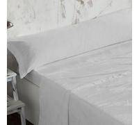 Burrito Blanco | Set di lenzuola Coralina| Letto da 150/160 cm (+misure disponibili)| Lenzuola invernali 3 pezzi (sopra, federa per cuscino e lenzuolo inferiore) | Colore 953 grigio (150 x 190/200 cm)