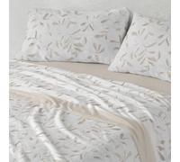 Burrito Blanco Set di Lenzuola corallina, Beige, Ancho de 105 cm