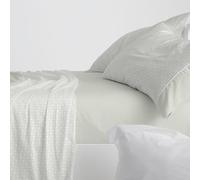 Burrito Blanco | Set di lenzuola | Letto da 135 cm (+misure disponibili) | 100% cotone | design 624 | colore menta (135 x 190/200 cm)