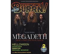 BURRN Febbraio 2026 Japan Magazine Megadeth Album finale intervista...