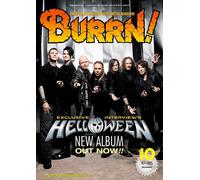 BURRN ottobre 2025 rivista Giappone Helloween con poster Ozzy Osbourne
