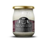 Valnerina Tartufi Burro al Tartufo Nero Estivo | Specialità Gastronomica per Crostini, Bruschetta, Antipasti, Primi e Secondi Piatti | Barattolo 450 gr.