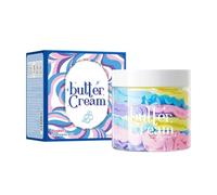 Burro corporeo, burro organico corporeo, idrata sufficientemente la pelle, texture delicata e fondente, cura della pelle secca corpo e mani per uomo e donna 180 g (A, A)