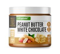 Burro di arachidi con cioccolato bianco - 500 g Crema di arachidi White Chocolate con il 70% di arachidi - Crema di arachidi Smooth Cremig - Vegetariano