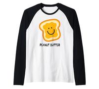 Burro di Arachidi PB&J Sandwich Coppie Costu Maglia con Maniche Raglan