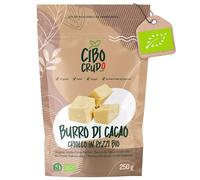 Burro di Cacao Alimentare Biologico in Pezzi - 250g. Burro di Cacao Puro e Biologico per Dolci, Pasticceria o Cosmesi.Burro Cacao Bio e Naturale o Manteca de Cacao.