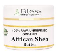 Burro di karitè organico Raw African 100% puro, naturale e non refined| idratante skin per viso, corpo e capelli, 8 OZ/230 GM Avory/White Grade A | Creams, balms, lozioni, soaps | idratanti