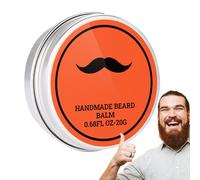 Burro per Barba per Uomini, 20g Condizionante Di Cura Ammorbidente Per Baffi Degli Uomini, Crema Per Barba Non Untuosa, Per Uso Quotidiano E Notturno Dopobarba Casa Salon Spa Viaggio E Doccia