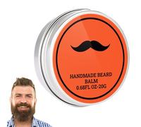 Burro per Barba per Uomini - Balsamo Ammorbidente per Baffi da Uomo 20 g - Crema Idratante Per Barba,Per Uso Quotidiano E Notturno Dopobarba Casa Salon Spa Viaggio E Doccia