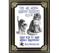 Burst Books Fine Art Animal Drawing Reference Book (Tascabile)