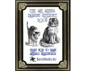 Burst Books Fine Art Animal Drawing Reference Book (Tascabile)