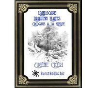 Burst Books Landscape Drawing Plates (Tascabile)