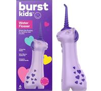BURST Idropulsore per bambini (unicorno) | Idropulsore senza fili e ricaricabile per denti | 3 modalità di pressione delicata | Punta di sicurezza in silicone | Adatto alle parentesi graffe | Design