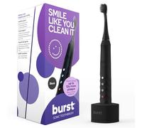 BURST Oral Care Spazzolino elettrico con testina per spazzolino carbone Nero