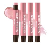 Burt Bees Lip Shimmer, Peony, 2.7 ML Tubes (Confezione da 4) (labbro Makeup)