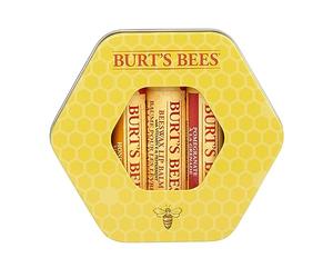 Burt´s Bees Trio Tin Lip Balm - Beeswax + Pomegranate + Honey Edizione Limitata, color Multicolor