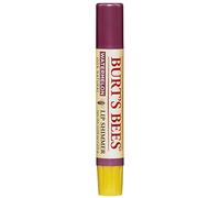 Burt’s Bees Watermelon Lip Shimmer, Moisturising Tinted Lip Balm With Shimmery Luminescent Shine and Rich Colour, Non-Sticky Lipstick With Beeswax and Tingly Peppermint Oil, 1x2.6g