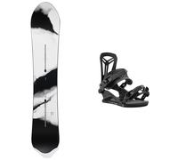 Nidecker - Attacchi snowboard - Supermatic Black , in Nylon - Nero Nero M