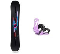 Nidecker - Attacchi snowboard - Supermatic Black , in Nylon - Nero Nero M