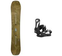Burton - Attacchi snowboard all-mountain Uomo - Pack Ft Hometown Hero Family Tree 2026 - Verde