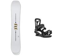 RIDE - Set (snowboard + attacchi) - Set Psychocandy 2024 - Bianco Bianco S,M,L,XL