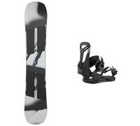 Burton - Attacchi snowboard all-mountain Uomo - Pack Rewind Spray Paint 2026 - Grigio