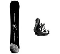 Burton - Attacchi snowboard all-mountain Uomo - Set Process 2024 - Nero