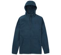 Burton Crown weatherproof M - felpa in pile con cappuccio - uomo M Blue man Recycled Materials,Bluesign