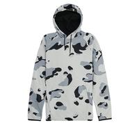 Burton Crown WPF PO M - felpa in pile - uomo S White/Black/Grey man Dwr,Bluesign,Recycled Materials