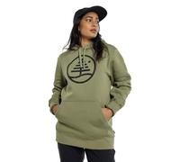 Burton - Felpa con cappuccio Family Tree Pullover Felpe Verde Uomo - Uomo - Taglia XXS - Verde