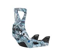 Burton - Fissaggio per snowboard Step on Blue Butterflies Donna - Donna - Taglia m - Blu