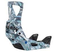 Burton - Fissaggio per snowboard Step on Blue Butterflies Donna - Donna - Taglia s - Blu