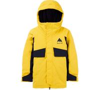 Burton - Giacca da sci/snowboard impermeabile e traspirante - Kids Ascutney 2L Jacket Goldenrod True Black - Taglia Bambino 12a - Nero