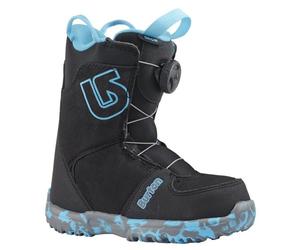Burton Grom Boa - scarponi snowboard - bambino Black 13C (30,5 EU) US