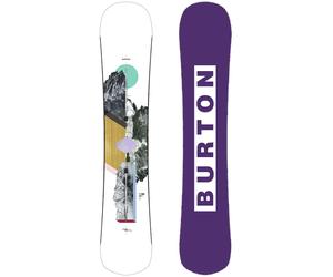 Burton Hideaway Damen Snowboard All-Mountain Freestyle Freeride Flat Rocker NEU