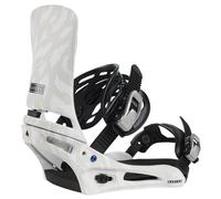 Burton Men's Cartel Re:Flex Binding - attacco snowboard - uomo L Grey/White unisex