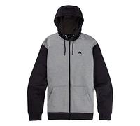 Burton Felpa con cappuccio Oak Full-Zip Grigio nero M
