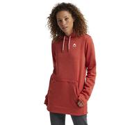 Burton Oak Long Hoodie - felpa con cappuccio - donna XS Red woman Bluesign