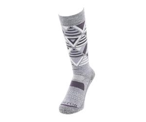 Burton Performance Midweight Calze, Donna, Gray Heather, ML