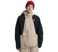 Burton Reserve 2L Relaxed Anorak M - giacca snowboard - uomo L Light Brown/Black man Bluesign,Recycled Polyester,Recycled Materials