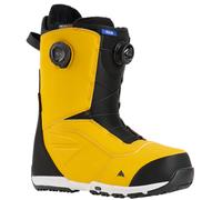 Burton Ruler Boa Scarpe Da Snowboard Uomo Stivali Snowboard Oro Giallo Nuovo