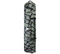 Burton - Sacca da snowboard - Wheelie Gig Bag Graffiti Camo in Poliestere Riciclato - Taglia 166 cm - Beige