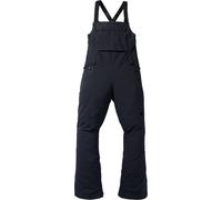 Burton - Salopette da sci/snowboard stretch - W Reserve 2L Stretch Slim Bib True Black per Donne in Pelle - Taglia S - Nero