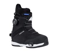 Burton - Scarponi da snowboard - Kid Grom Step On Black - Taglia Bambino 30.5 - Nero Nero 30,5