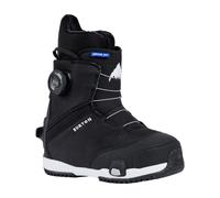 Burton - Scarponi da snowboard - Kid Grom Step On Black - Taglia Bambino 30.5 - Nero