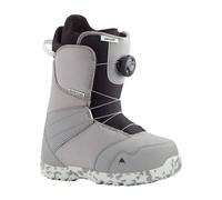 Burton - Scarponi da snowboard - Zipline Boa Gray/Neo-Mint 2021 - Taglia Bambino 36.5 - Grigio