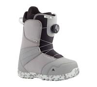 Burton - Scarponi da snowboard - Zipline Boa Gray/Neo-Mint 2021 - Taglia Bambino 38 - Grigio