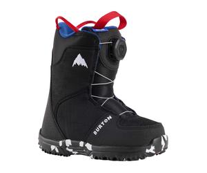 Burton - Scarponi snowboard bambino - Grom Boa Black - Taglia Bambino 31.5