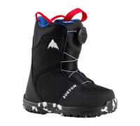 Burton - Scarponi snowboard - Grom Boa Black - Taglia Bambino 30.5 - Nero